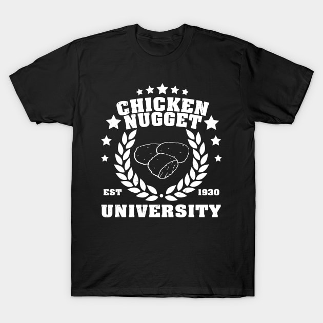 Urban Crunch Chronicles Chicken Nugget University Tee Extravaganza T-Shirt by Northground